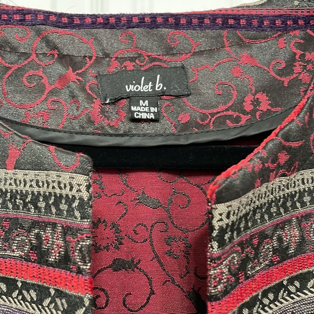 Violet b. Open jacket‎ medium - Picture 2 of 5
